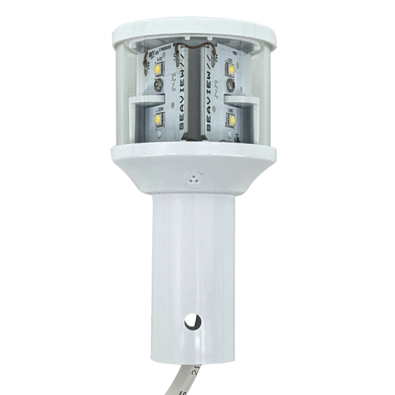 3 NM Round LED Masthead & All-Round 24V C-5 Nav Light - White image number 1