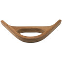 Teak Track Corner with Hand Hold Bulkhead Molding, 3/4" image number 2