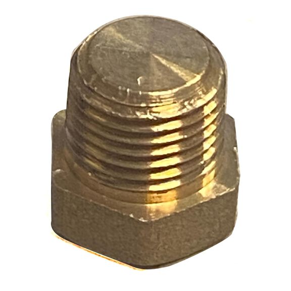 1/8-27" Bronze Drain Plug image number 0