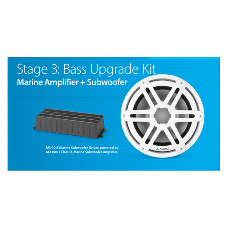 Marine Performance Audio Kit: STAGE 3 (BASS Upgrade Kit) image number null