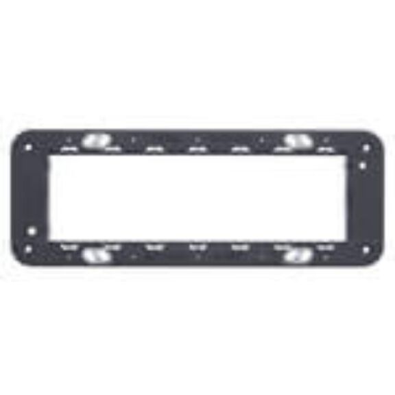 Vimar Eikon 21617 6/7-Module Mounting Frame with Screws image number 0