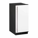 15" White Crescent Ice Maker image number 0