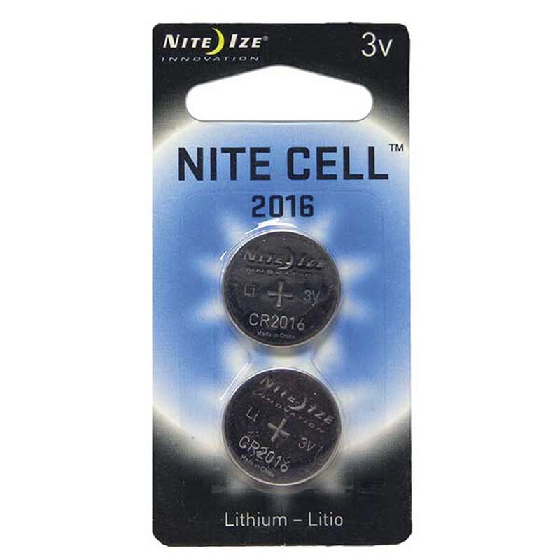 NITE IZE Nite Cell 2016 Replacement Batteries, 2 Pack West Marine