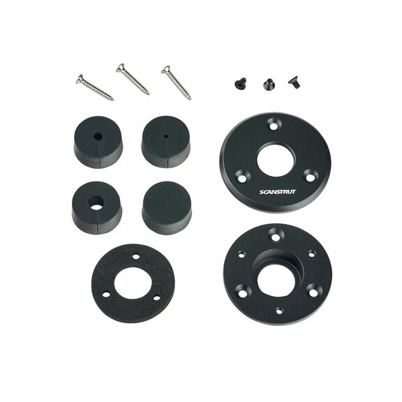 DS-LP-16-BLK Low Profile Cable Seal, Anodised Aluminium, Black image number 1