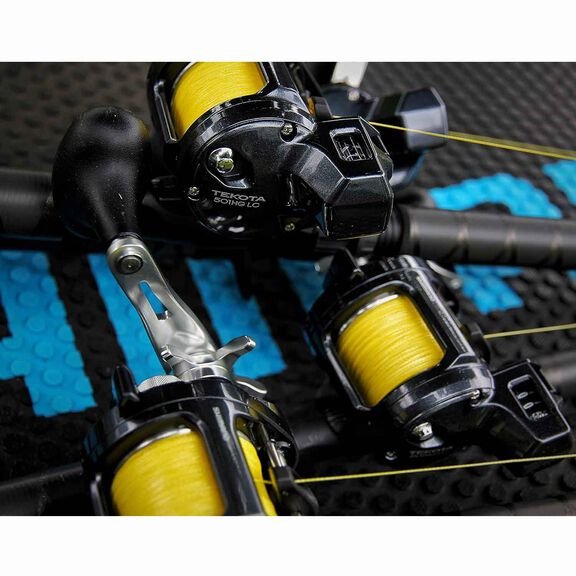 Tekota 501A Left-Hand Conventional Reel, 38" Line Speed image number 4