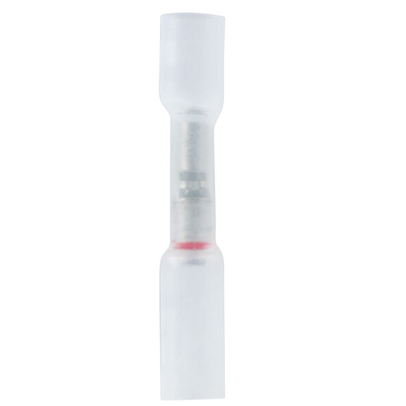 24-22/24-18 AWG Heat Shrink Step Down Butt Connectors, White Dashes, 3-Pack image number 0