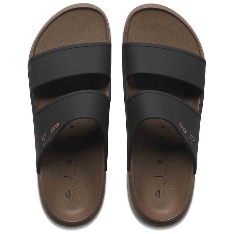 Reef Men's Oasis Double Up Slide Sandal | Size 13 | Black