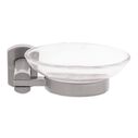 Miah Soap Dish Plastic Dish Brushed Nickel image number 2