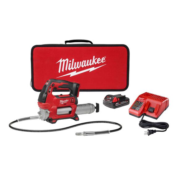 M18&trade; Cordless 2-Speed Grease Gun Kit image number 0