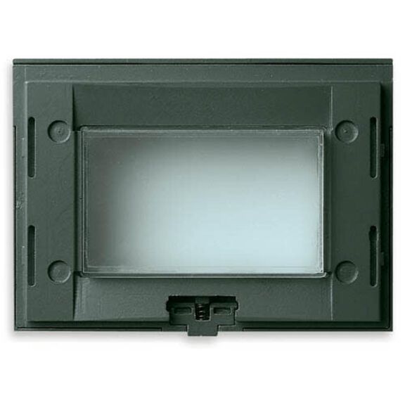Vimar Idea 16813.Q 3-Module IP55 Mounting Frame with Screws, Grey image number 0