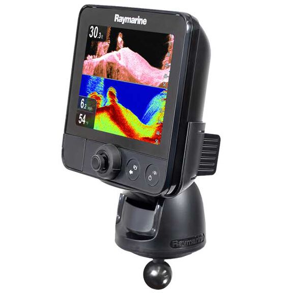 2.5" Round Base 1" Ball and Mounting Hardware for the Raymarine Dragonfly image number 0