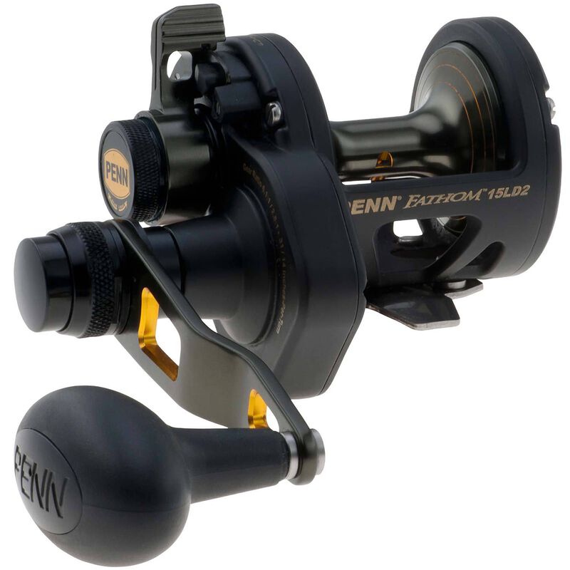 Fathom 2-Speed Lever Drag Conventional Reels image number 0