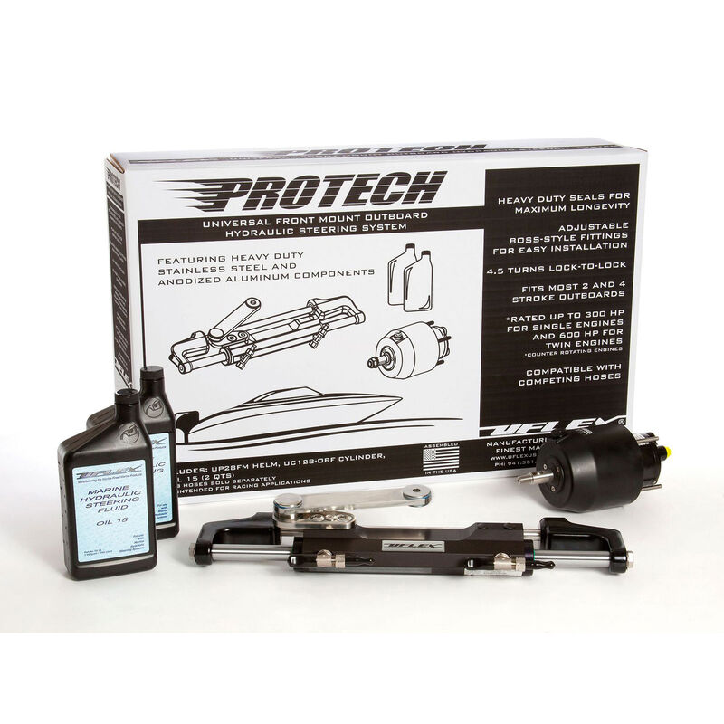 UFLEX USA Protech 3.0 Hydraulic Outboard Steering System West Marine