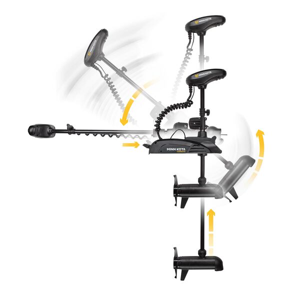 Terrova Freshwater Bow-Mount Trolling Motor, 54" Shaft, 55 lb. Thrust, 12V image number 3