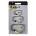Nite Ize&reg; SlideLock&reg; Carabiner 3 Pack Combo, Stainless Steel image number 2