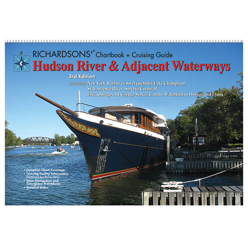 Hudson River & Adjacent Waterways Chartbook + Cruising Guide, 3rd Ed. image number 0