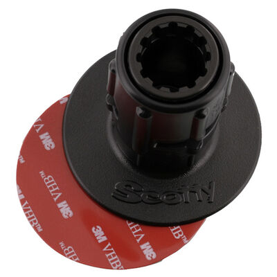3" Stick-On Accessory Mount with #437 Gear-Head
