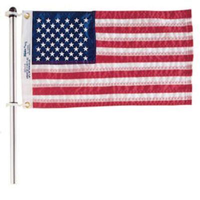 Flag Pole with Charlevoix Clips