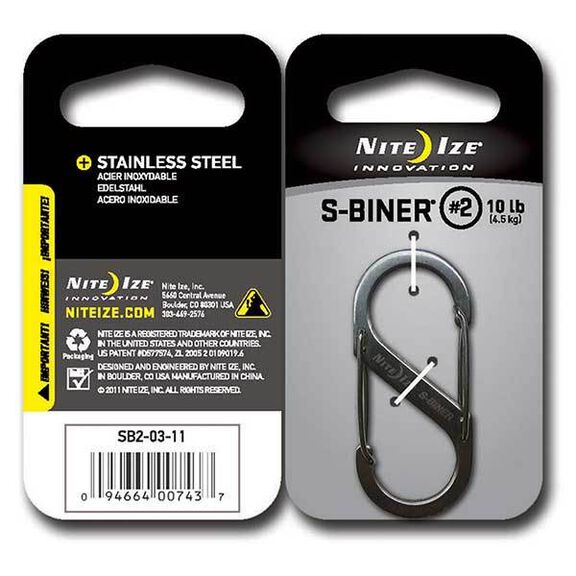 S-Biner #2, Stainless Steel image number 1