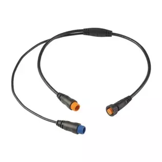 Y-cable (12pin transducer + 8-pin transducer to 12 pin Sounder)