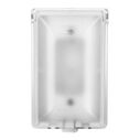 Duplex Receptacles, TR, WR, W/Cover 15A 125V, White image number 2
