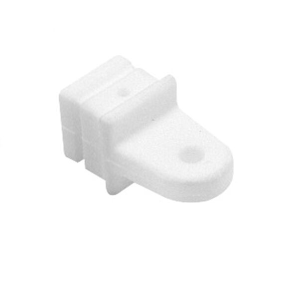 1" Square Internal Eye End for Bimini Top, White image number 0
