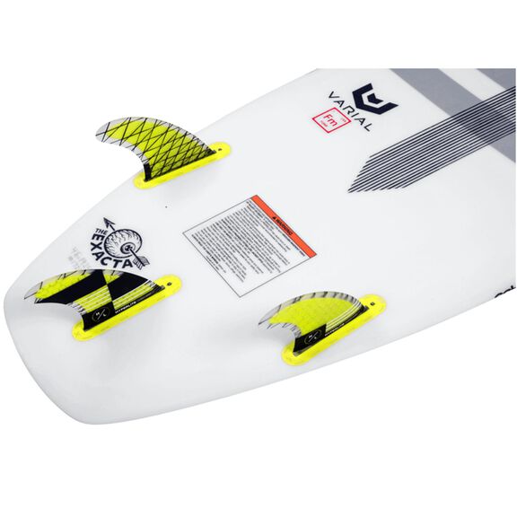 4.75 Carbon Wakesurf Fin Set with Key image number 0