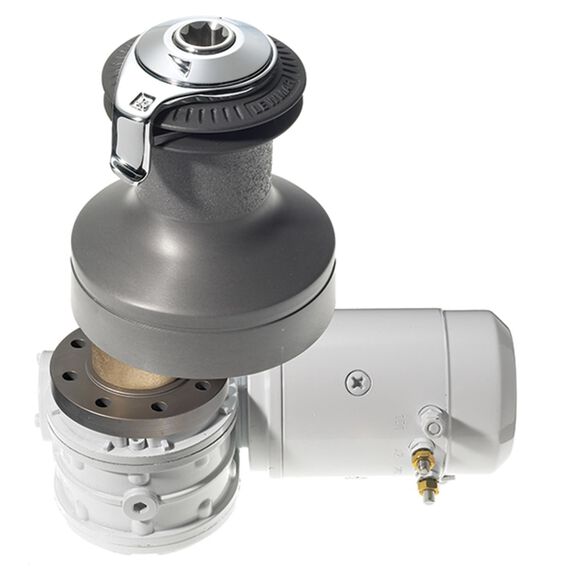 #40 Aluminum Self-Tailing 2-Speed Electric Winch image number 0