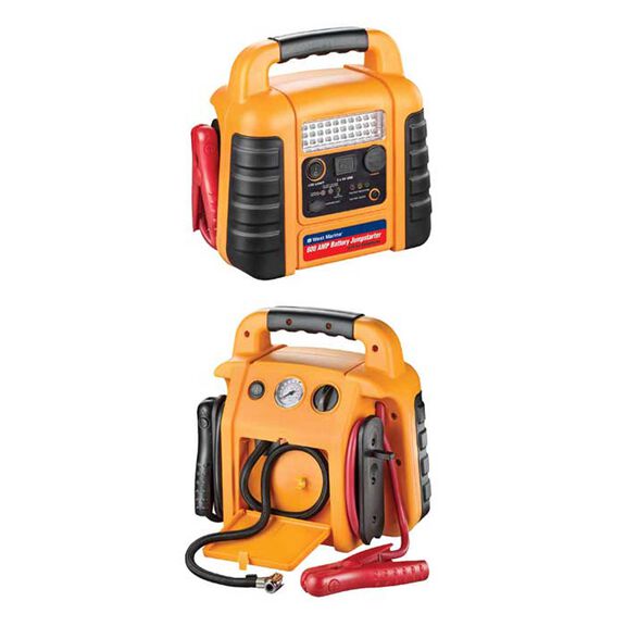600A Jump-Starter with Air Compressor and 12V Power Supply image number 0