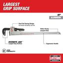 48" Aluminum Pipe Wrench image number 1