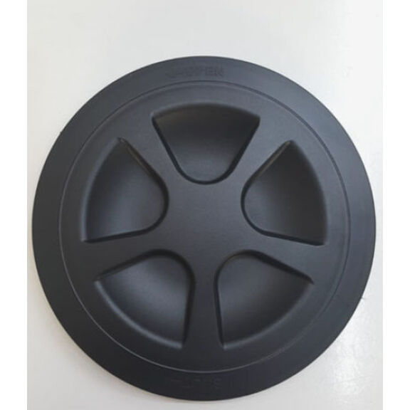 Round Shape Non-Slip Inspection Hatch, 6 Inch, Black image number 3