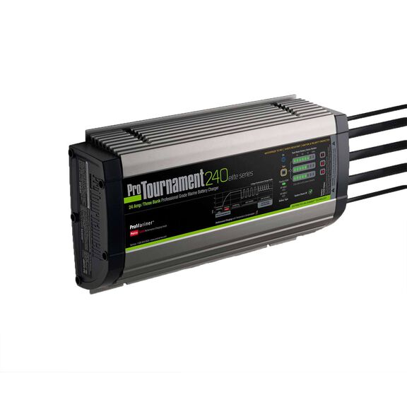 ProTournament 240 Elite Triple Waterproof Battery Charger, 12/24V/36V DC image number 0