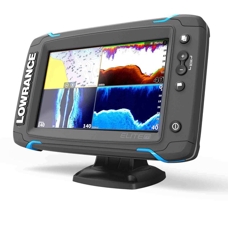 Elite-7 Ti Fishfinder/Chartplotter with Mid/High/TotalScan Transducer image number 2