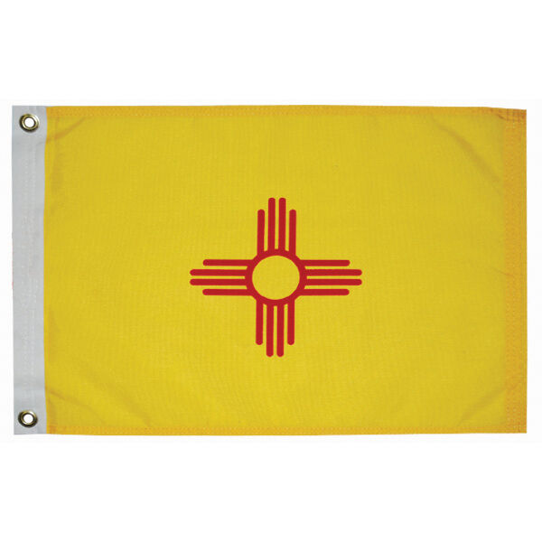 New Mexico State Flag, 12" x 18"