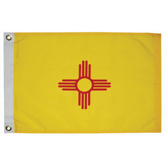 New Mexico State Flag, 12" x 18" image number 0