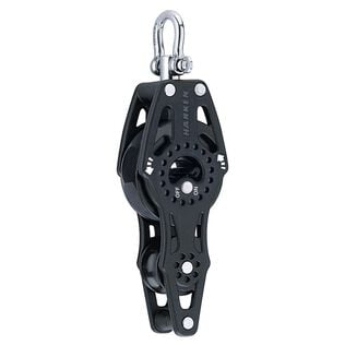 75mm Carbo Fiddle Ratchet Block with Becket