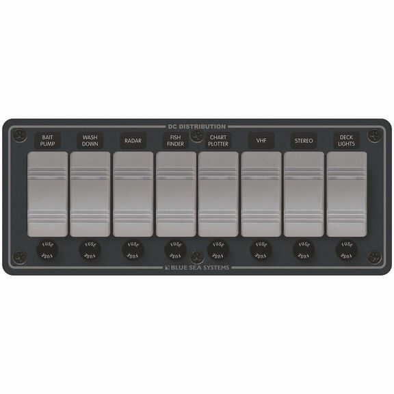 8-Position Horizontal Panel image number 0