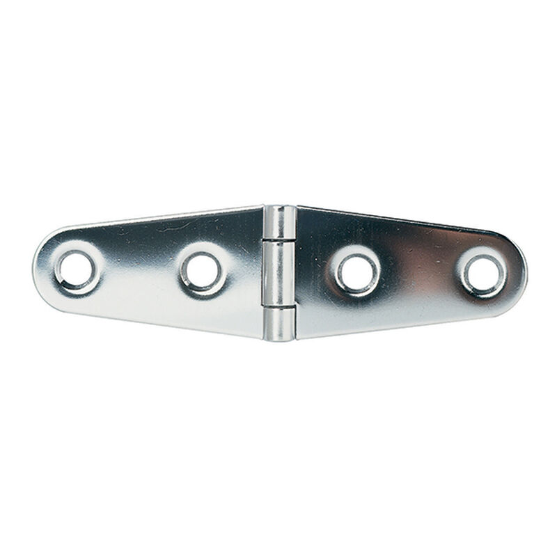 Stainless-Steel Strap Hinge, 3-15/16" Open Width, 1-1/16" Length image number null