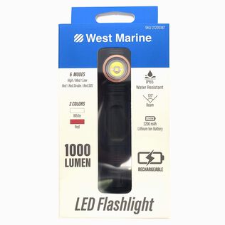 Rechargeable 1000 Lumen LED Flashlight