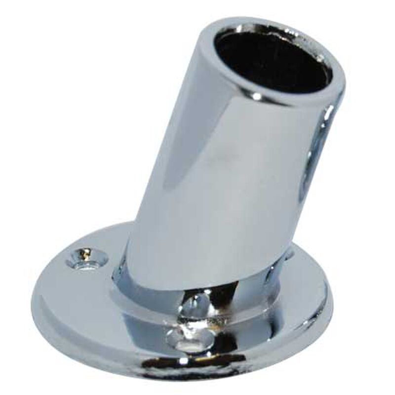 Surface Mounted Vertical Flag Pole Socket , 3/4" West Marine