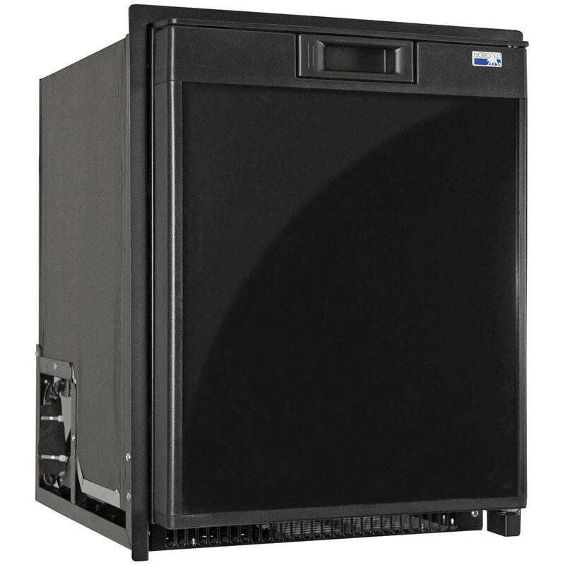 Universal Voltage Marine Refrigerator, Black, 1.7 cu.ft. image number 1