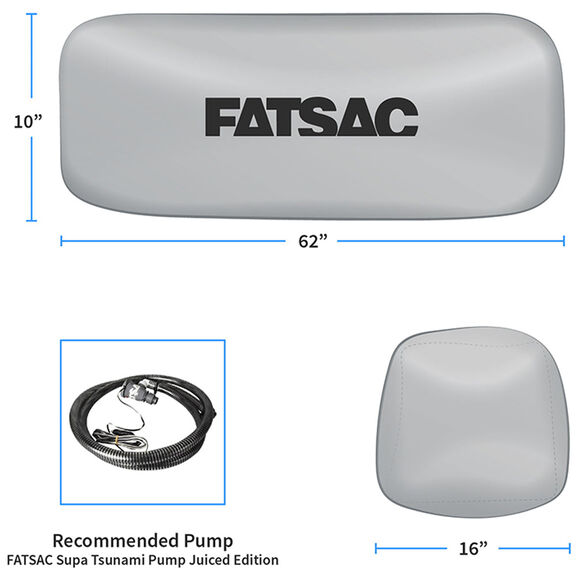 Tube Fat Sac Ballast Bag - 370lbs - Black image number 1