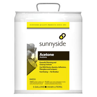 Acetone Solvent, 5 Gallon