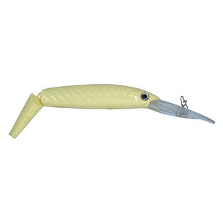 7" Predator Minnow Jointed Bait, Bone