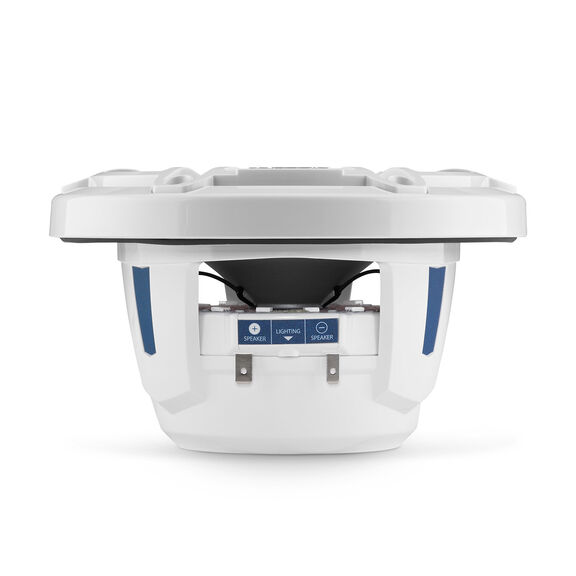 M6-650X-S-GwGw-i&nbsp;6.5" Marine Coaxial Speakers, White Sport Grilles with RGB LED Lighting image number 7