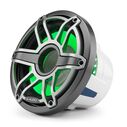 M6-10W-S-GmTi-i-4 10" Marine Subwoofer Driver, Gunmetal and Titanium Sport Grille with RGB LED Lighting image number 1