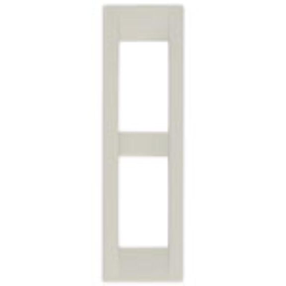 Vimar Idea Classica 16787.04 6-Module Cover Plate, Bright White image number 0