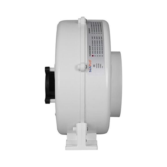 SEAFLO In-Line Blower, 12V 320 CFM 4" Flex-Mount Marine Ventilation Fan image number 2