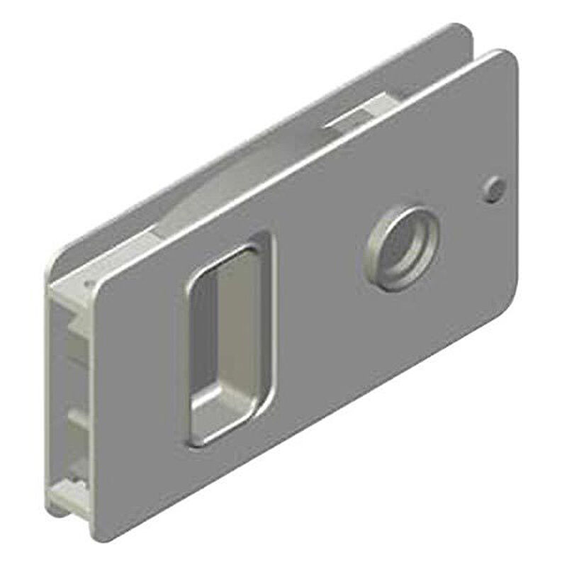 SOUTHCO MARINE MF Flush Sliding Door Latch, Powder Coat/White West Marine