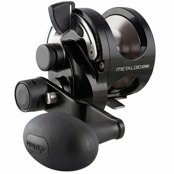 Metaloid M-12NII Two-Speed Lever Drag Conventional Reel